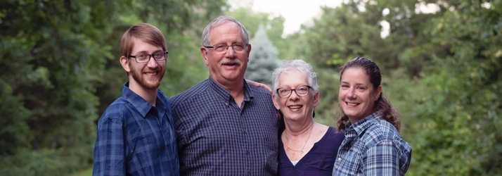 Chiropractor Rick Elbert and Family